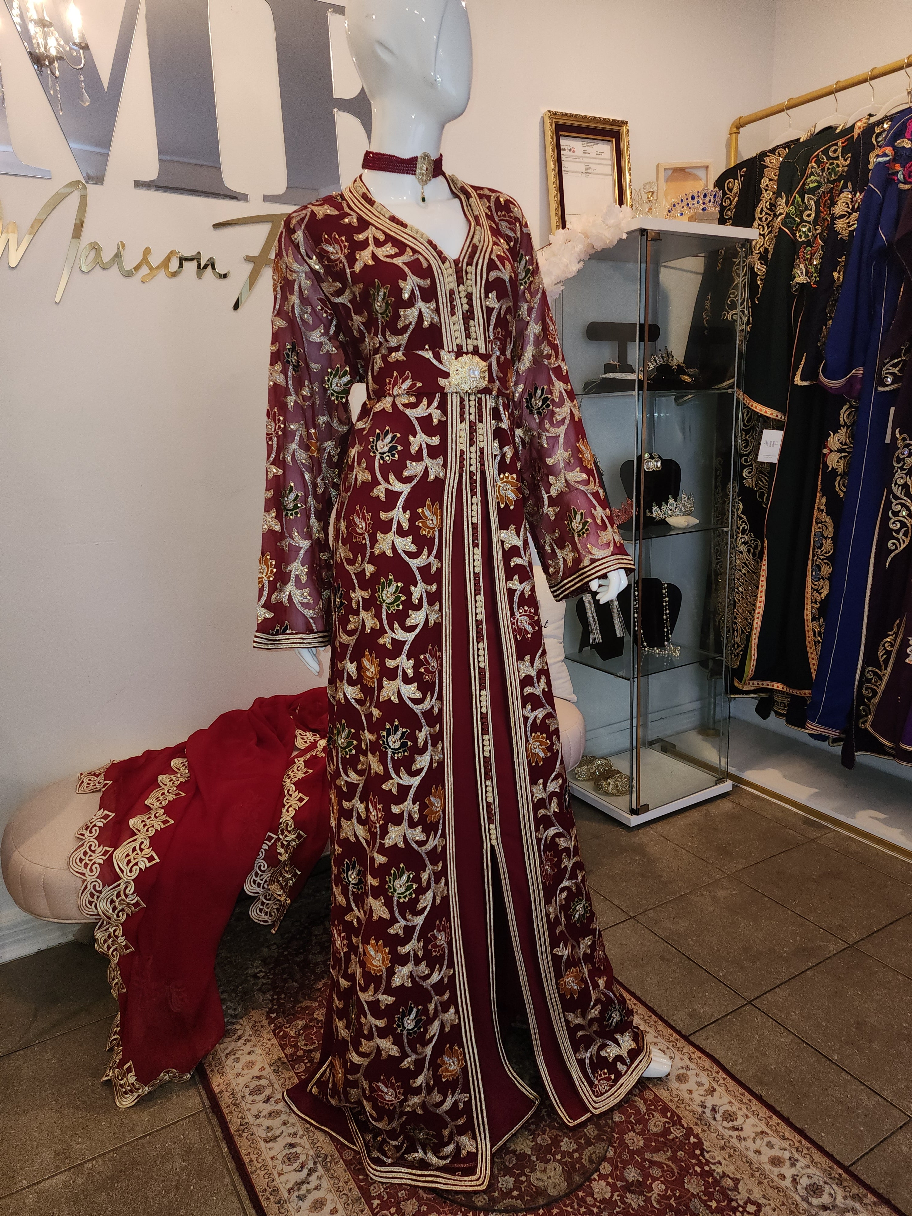 Caftan Marocain Haute Couture à Montréal