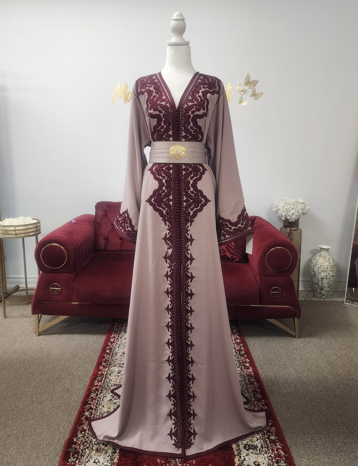Caftan Layal - Taupe