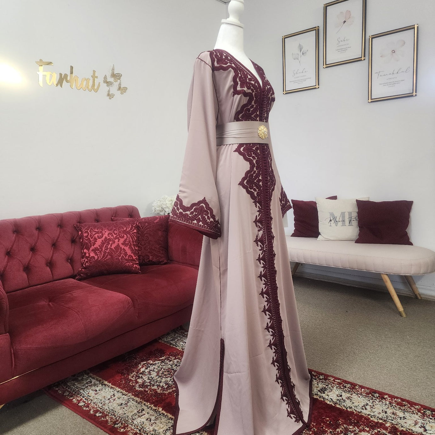 Caftan Layal - Taupe