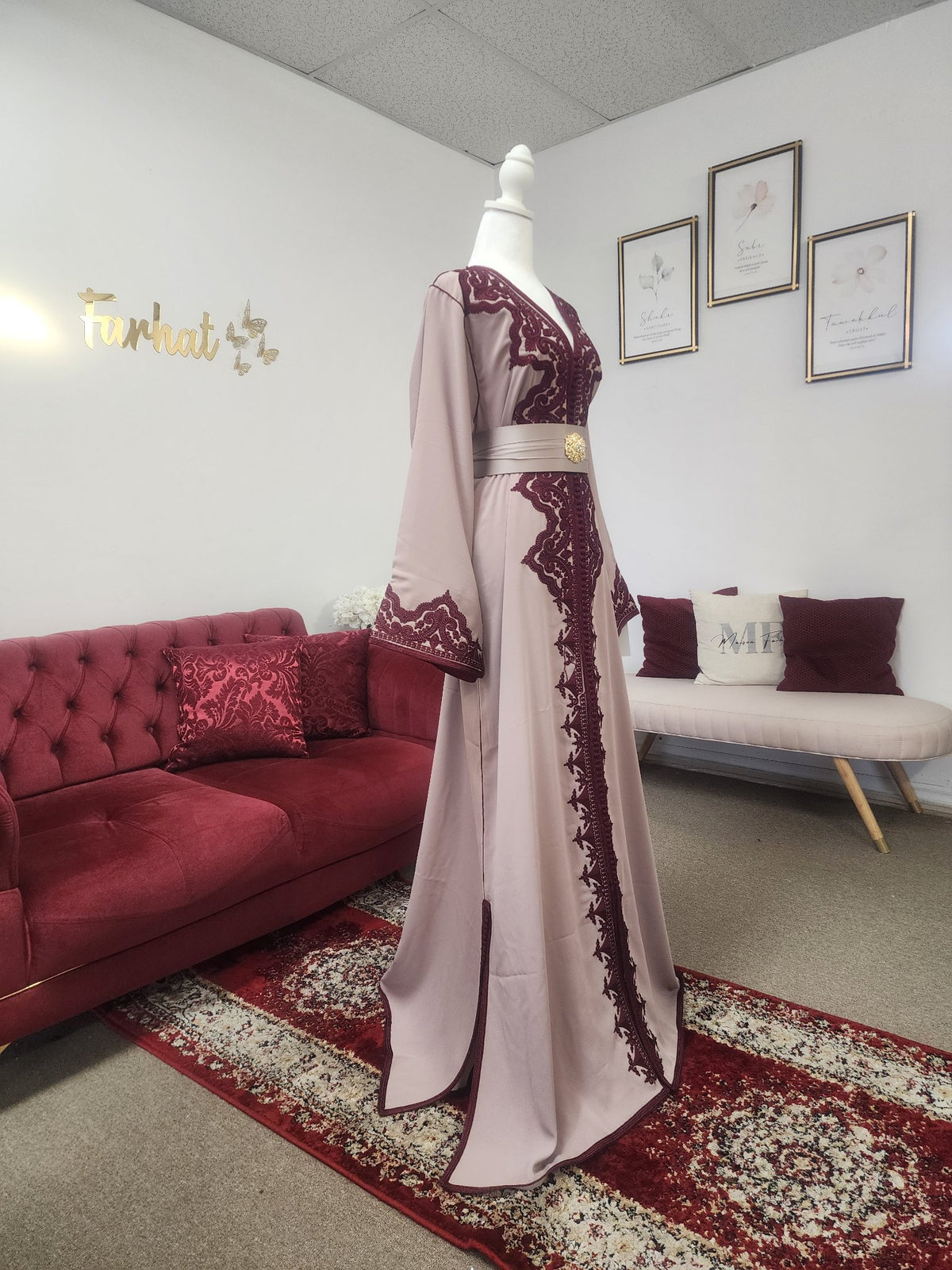 Caftan Layal - Taupe