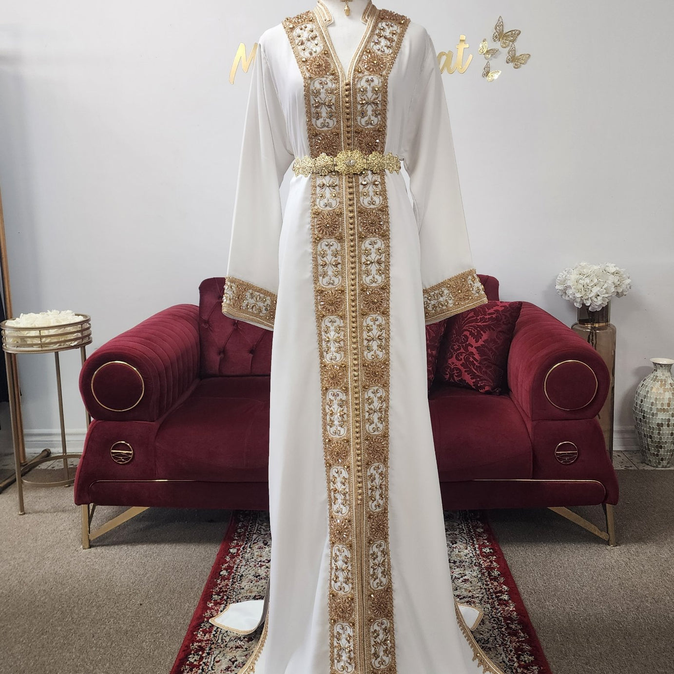 Caftan Yakout - White