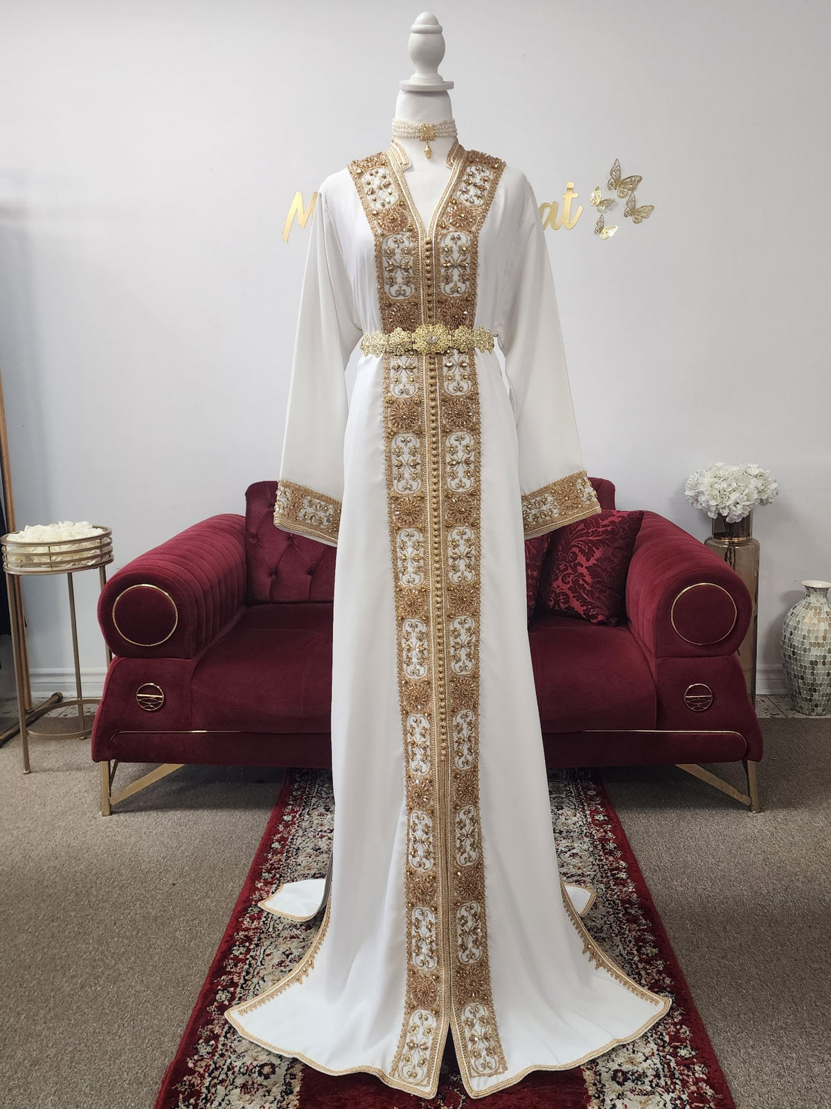 Caftan Yakout - White
