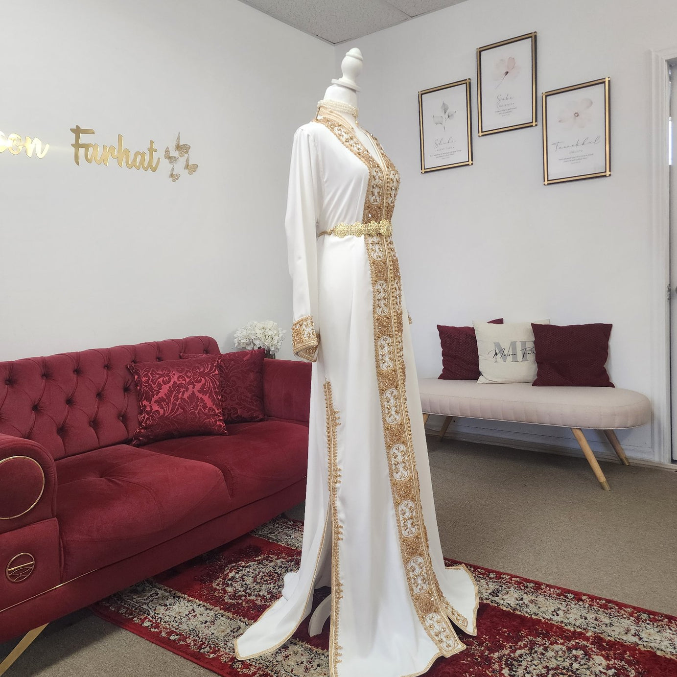 Caftan Yakout - White