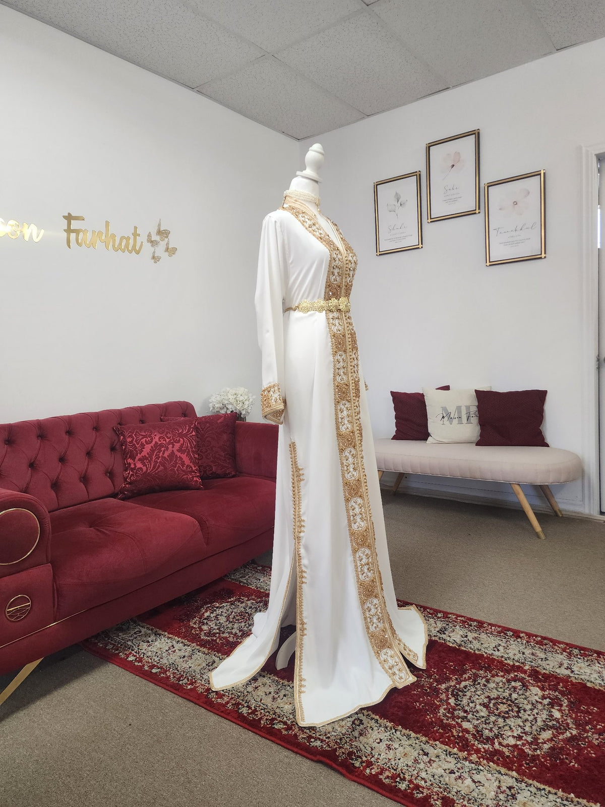 Caftan Yakout - White