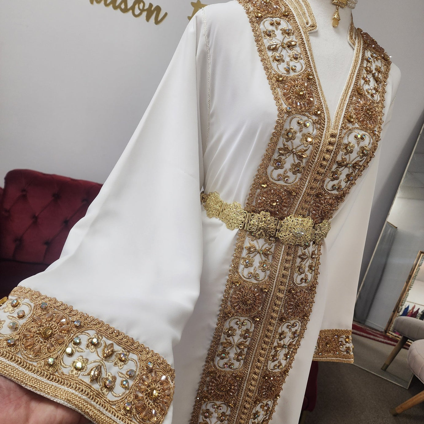 Caftan Yakout - White