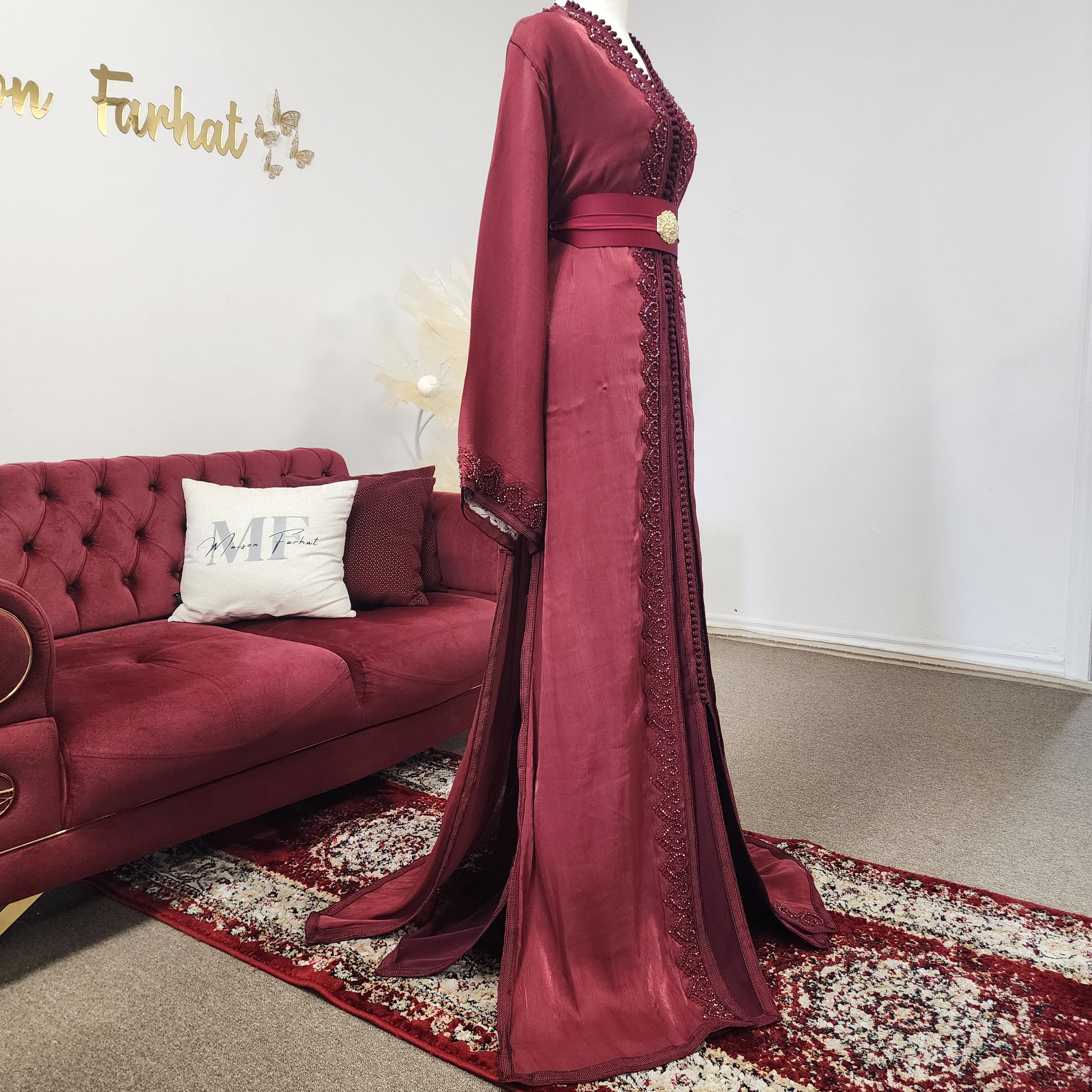 Tekchita Dalia - Burgundy