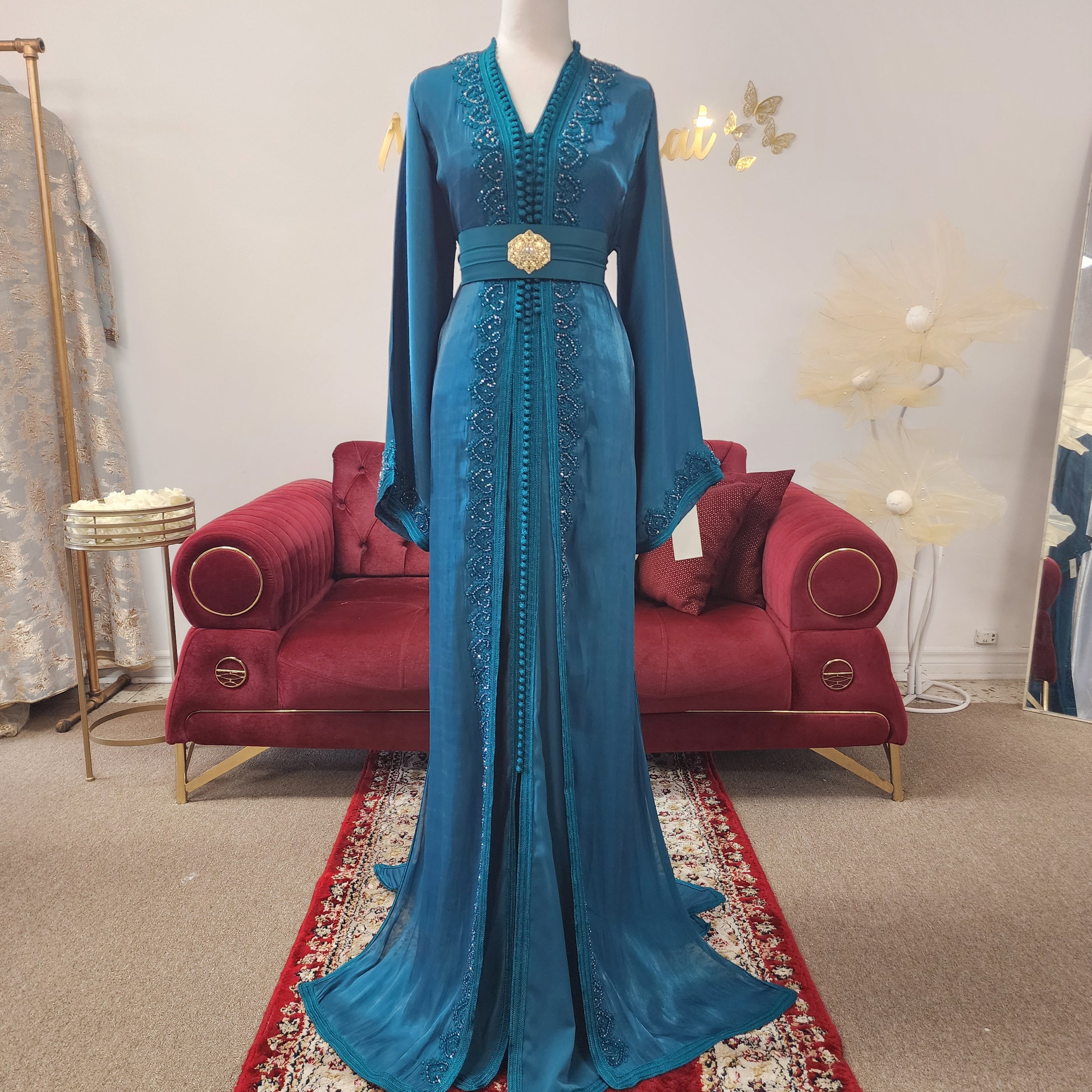 Tekchita Dalia - Petrol Blue