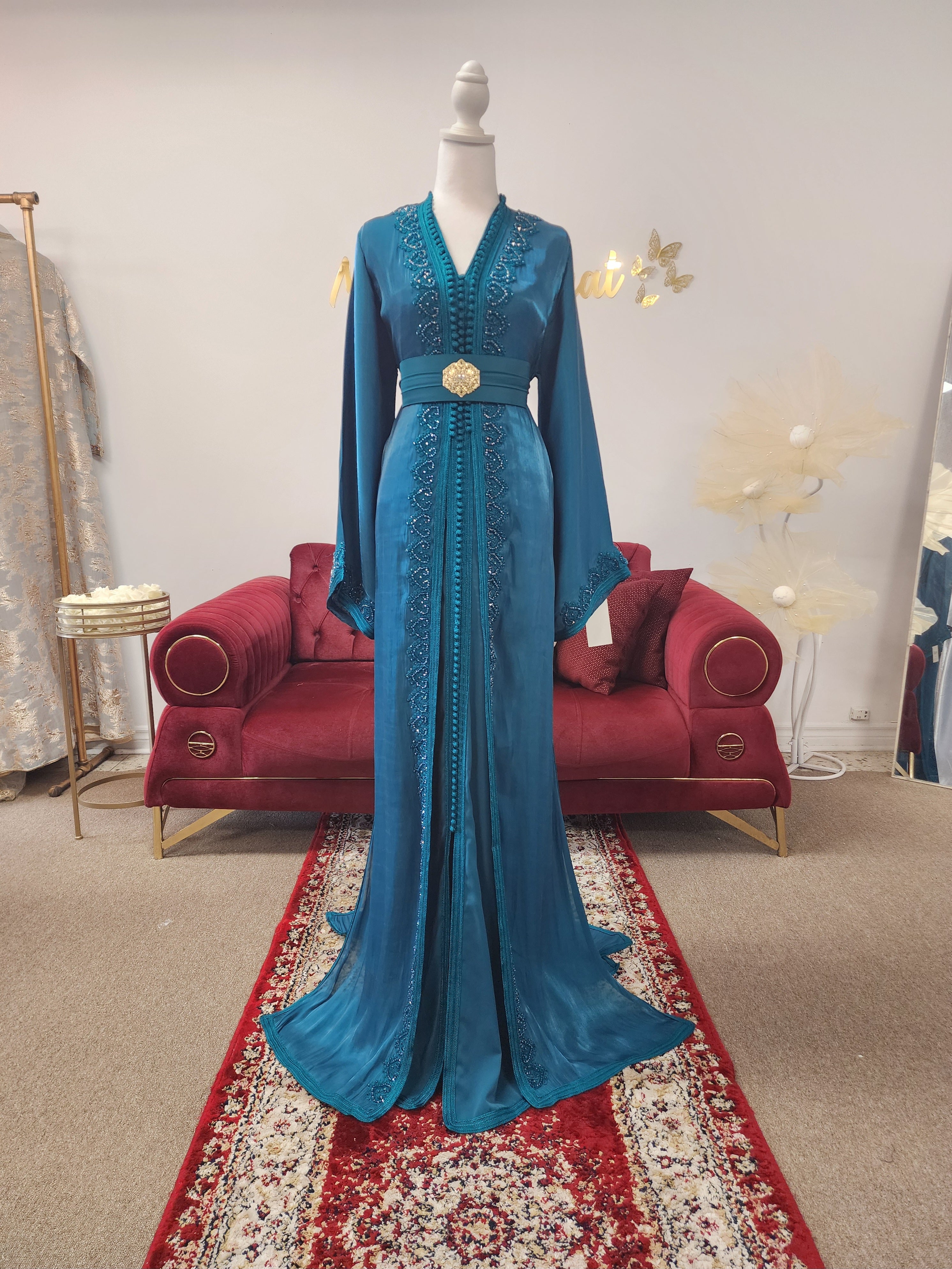 Tekchita Dalia - Petrol Blue