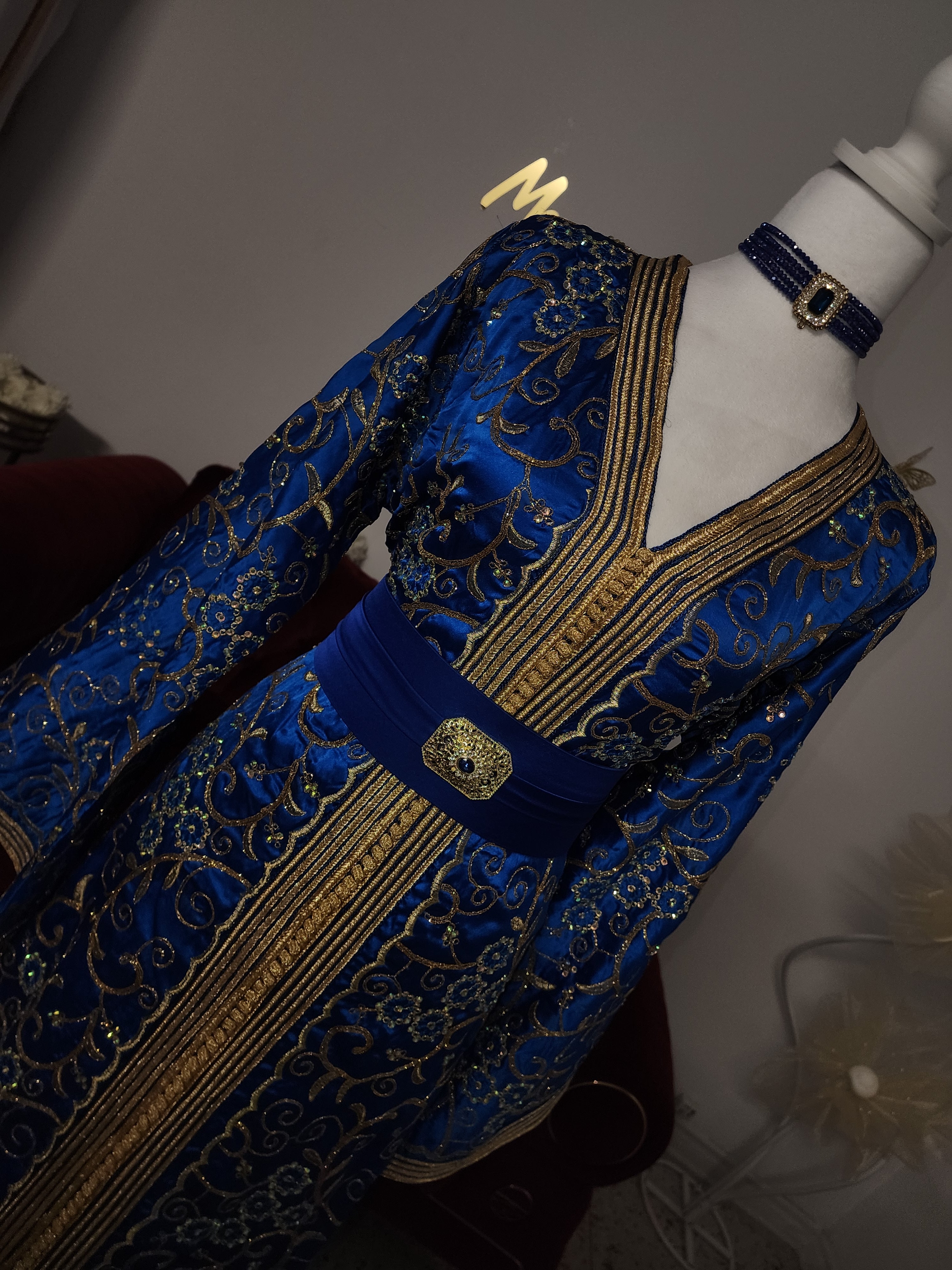 Caftan Sirine* bleu