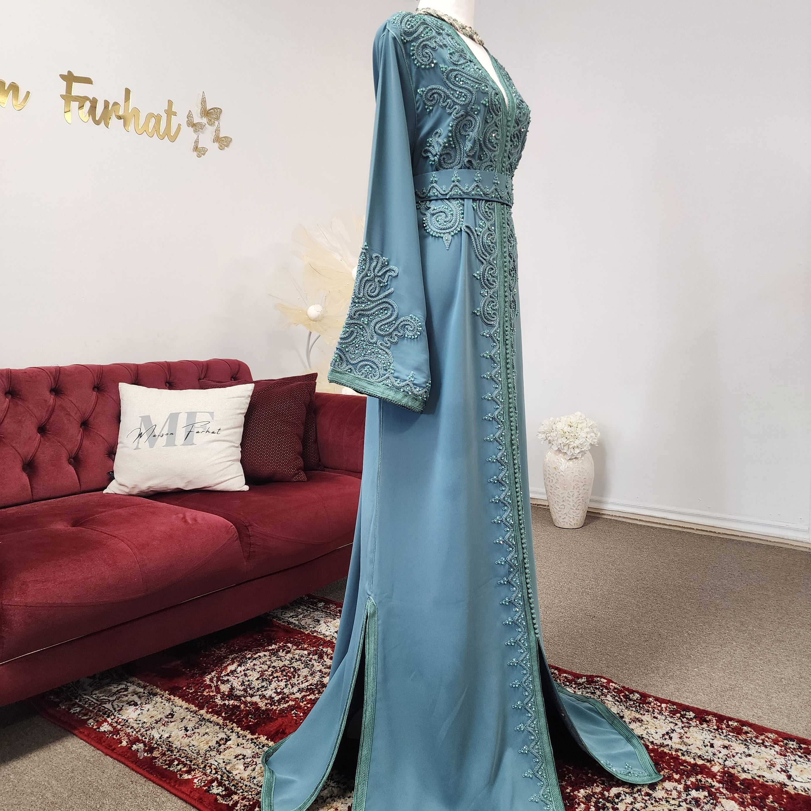 Caftan Granada - Blue Grey