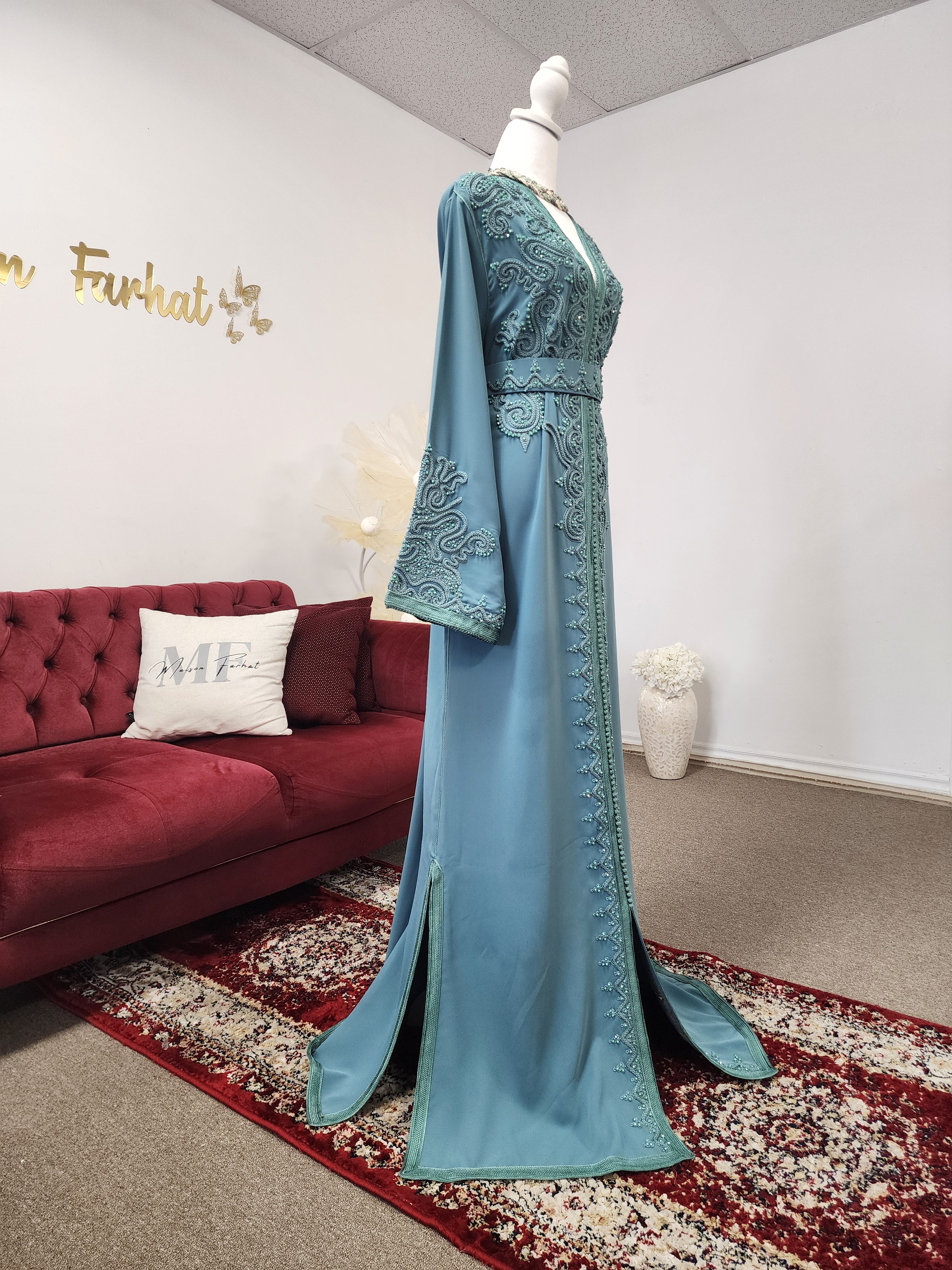 Caftan Granada - Blue Grey