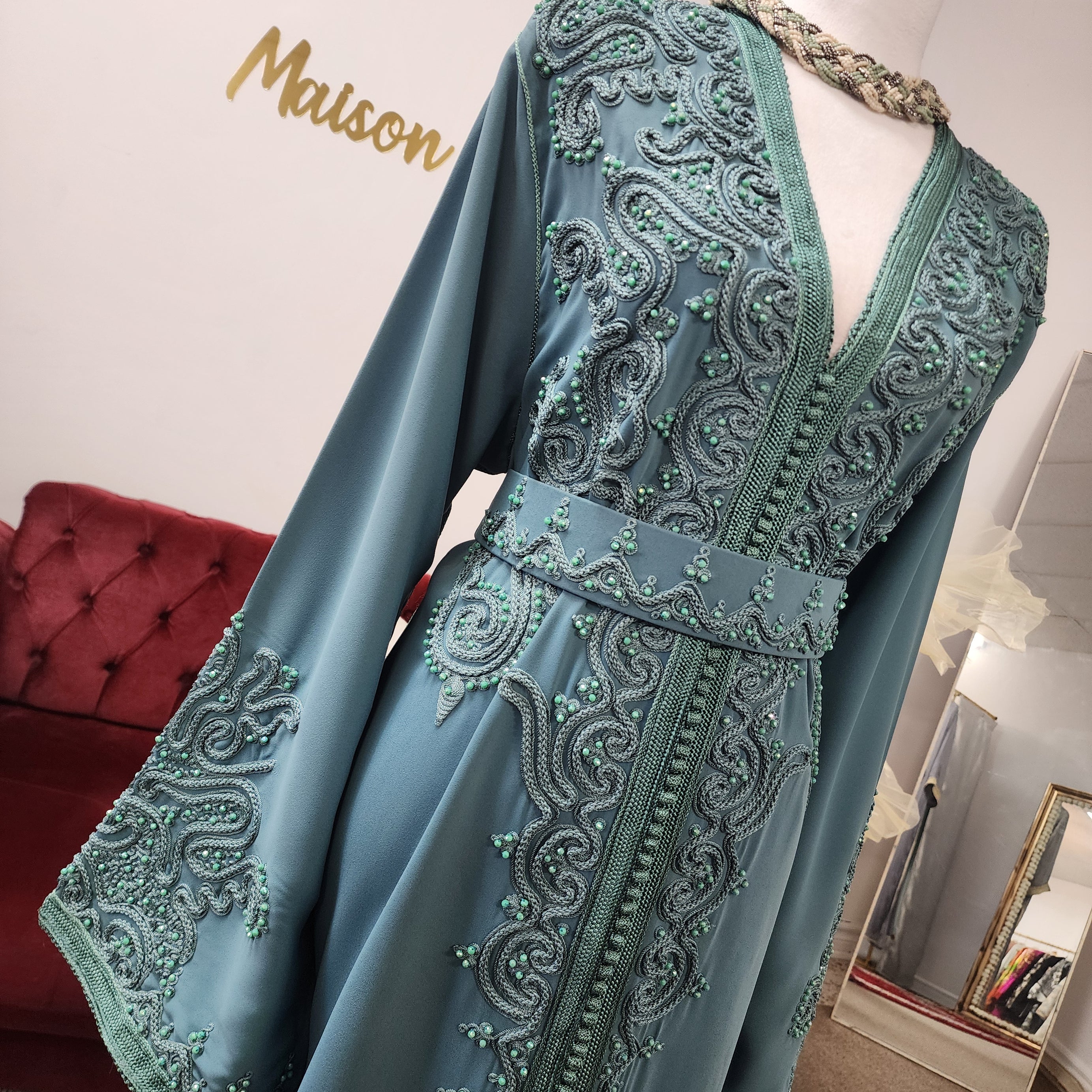 Caftan Granada - Blue Grey