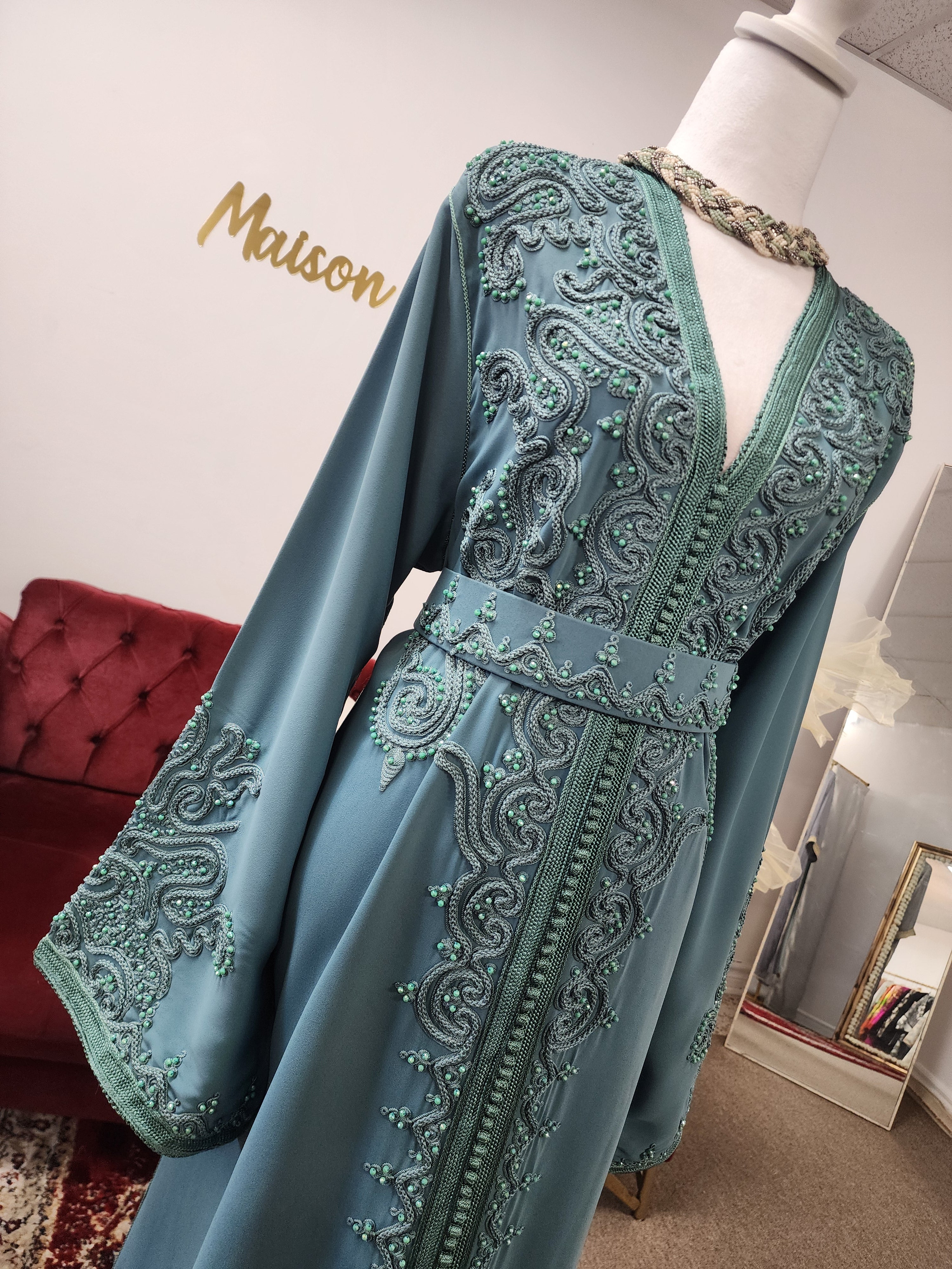 Caftan Granada - Blue Grey
