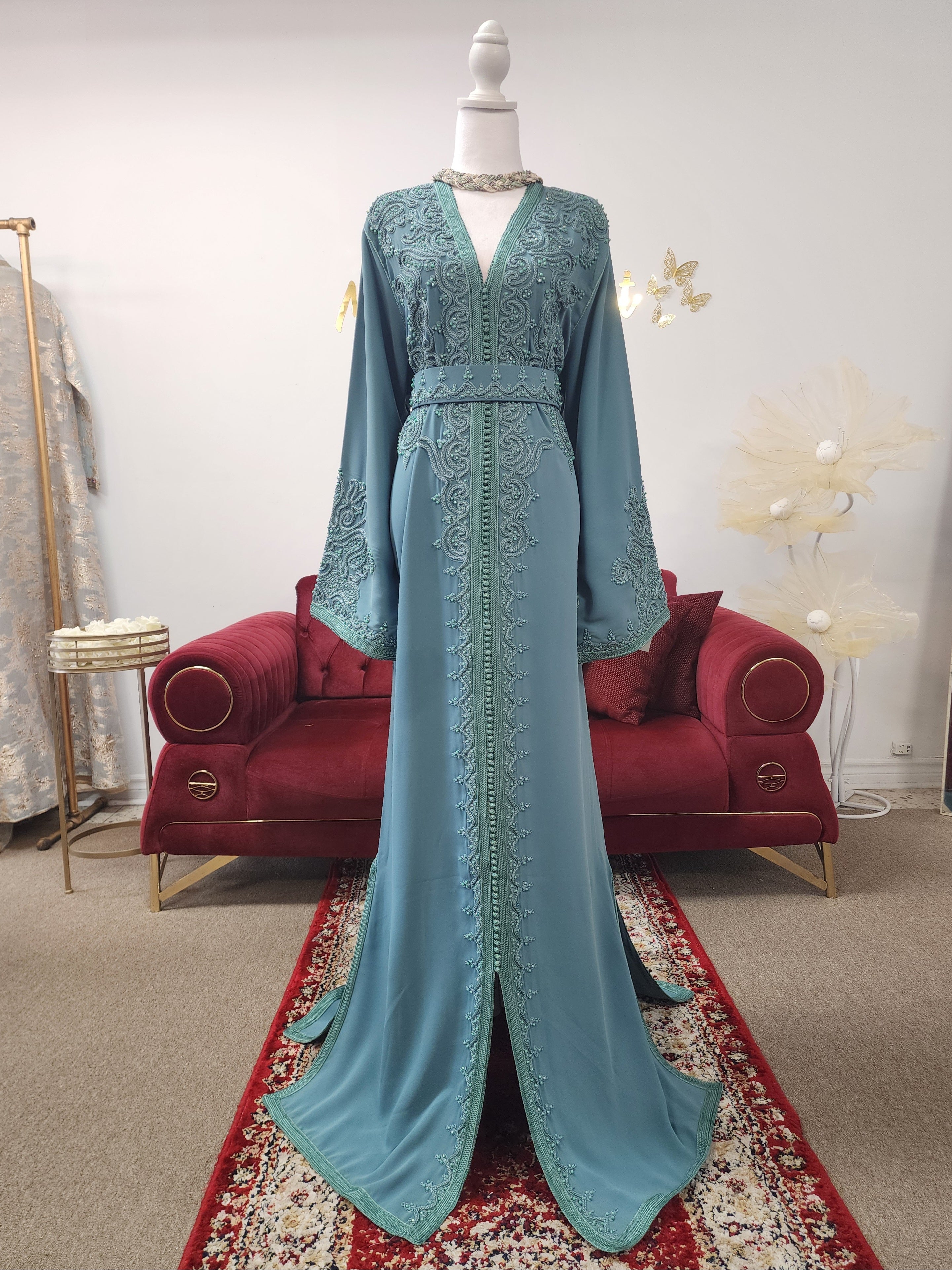 Caftan Granada - Blue Grey