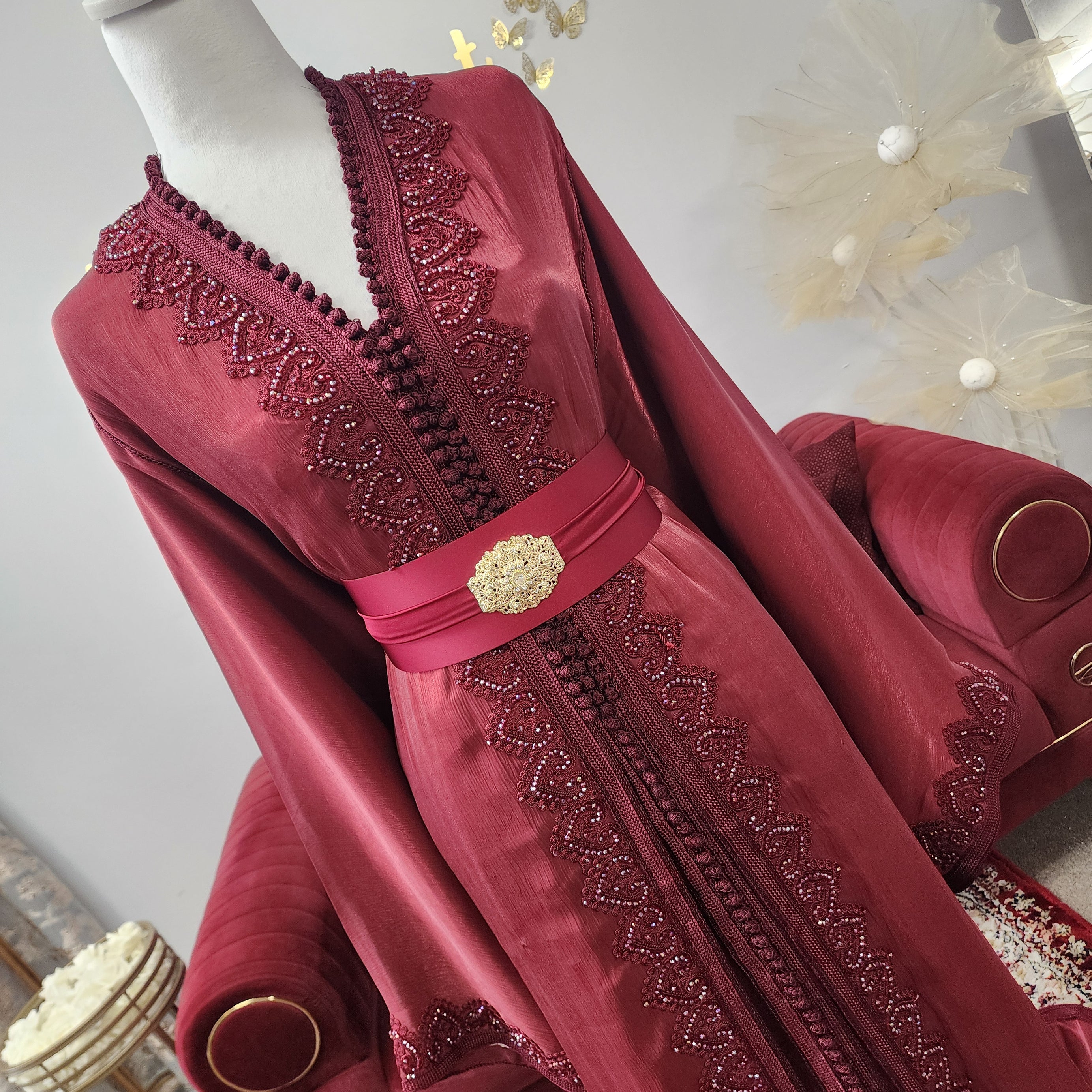 Tekchita Dalia - Burgundy