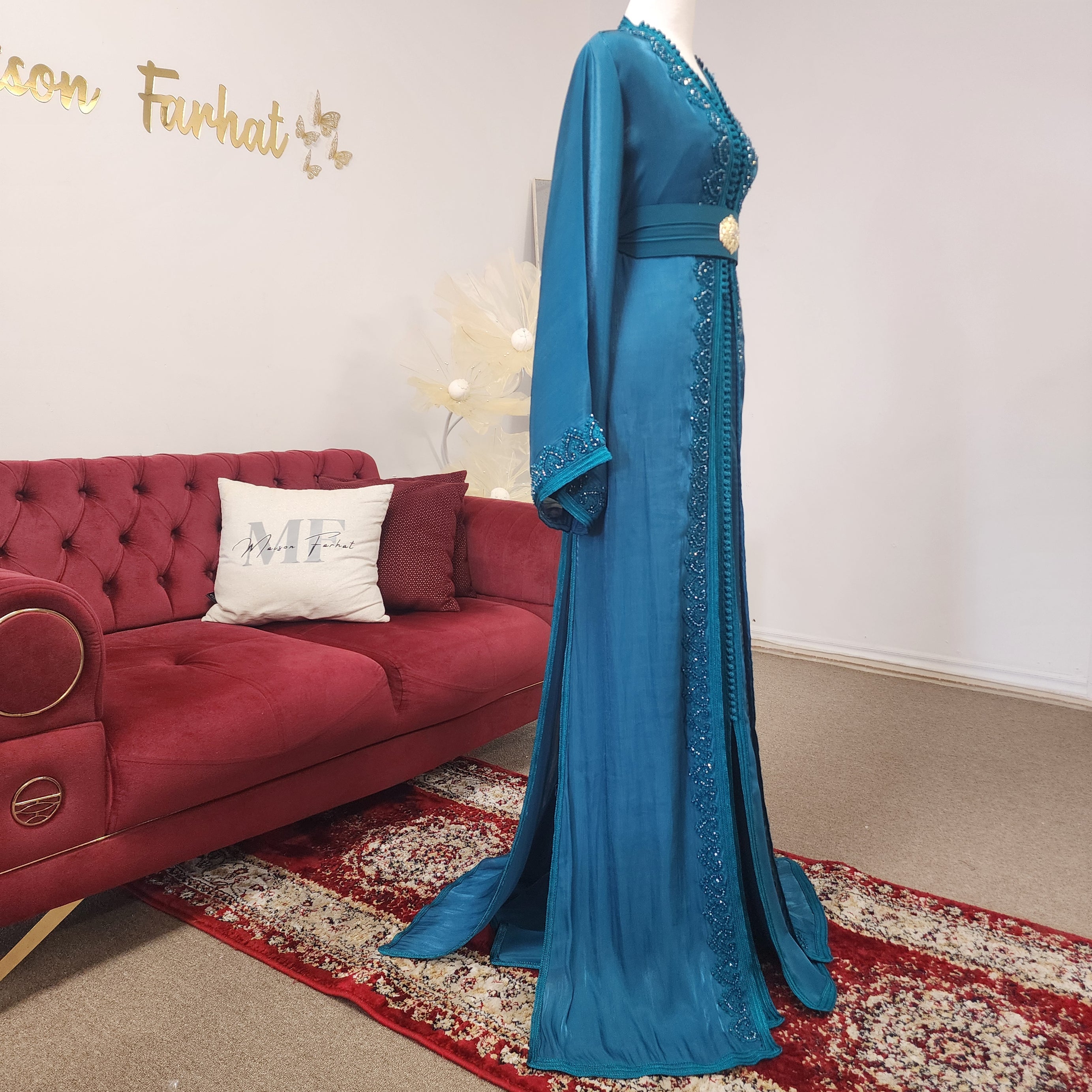 Tekchita Dalia - Petrol Blue